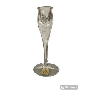 Bleikristall Crystal Candle Stick Taper‎ Candle Holder Germany boho cottage